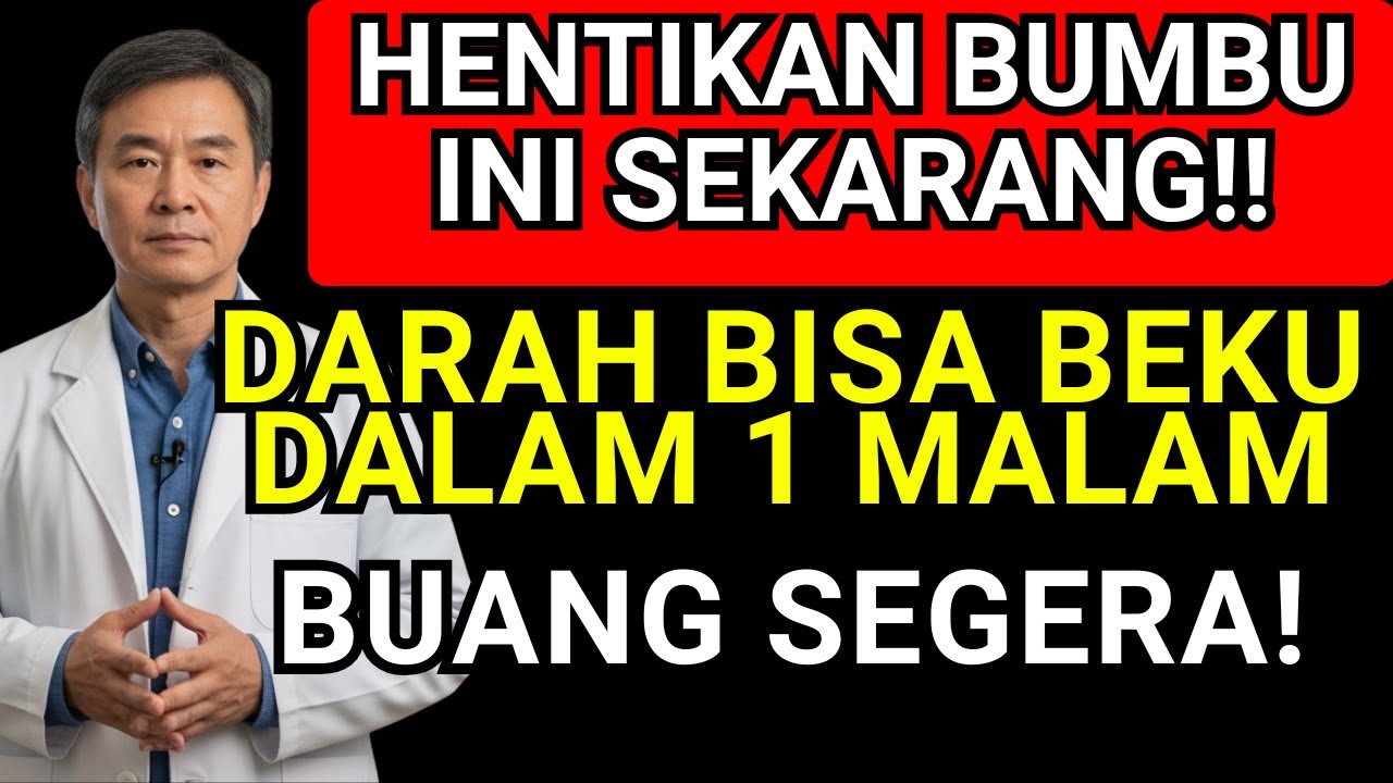 Dokter Jantung Peringatkan! 6 Bumbu Dapur Ini Naikkan Risiko Stroke Lansia Dalam 1 Malam - Hentikan!