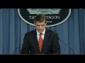 Cook Briefs Pentagon Press Corps