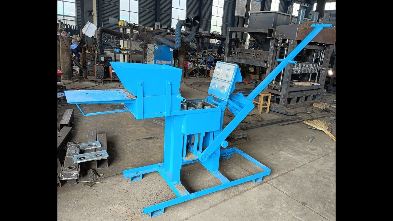 manual soil interlocking earth interlock brick making machine ship to ...