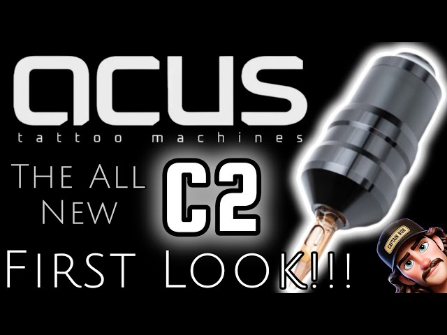 The All New ACUS C2 Tattoo Machine * First Look - YouTube