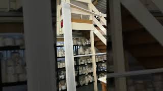 Sloping Automated Vertical Blind  - Factory Testing