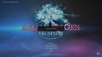 First impressions of FFXIV