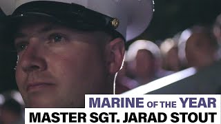 Marine of the Year: Master Sgt. Jarad Stout, earned Silver Star for heroism during Mali hotel attack