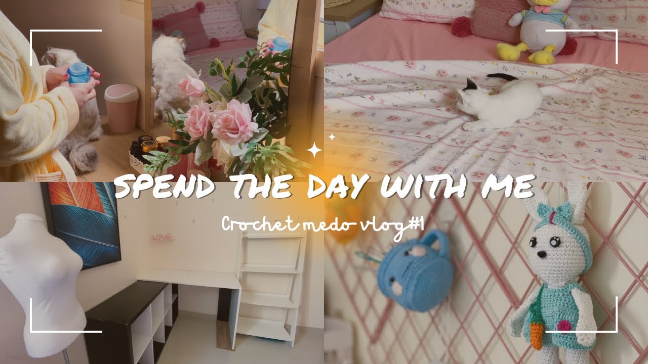 فلوق الاستيقاظ 10 صباحاً الروتين الصباحي |تجديد و ترتيب ركن الكروشية ( قبل و بعد ) 😍