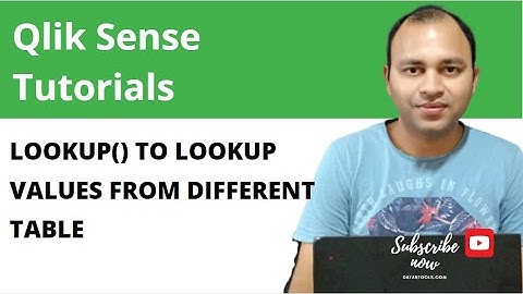50 Qlik Sense Lookup Function to lookup value from the different table