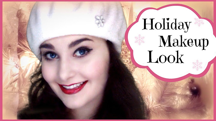 Holiday Makeup Look | Kathryn Morgan