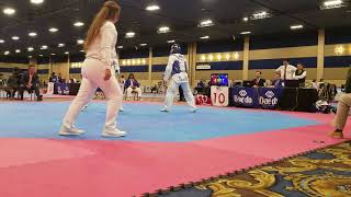 2018 World Taekwondo President’s Cup semifinal master kim