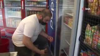 ANTALYA   Meşrubat dolabı hırsızı marketçiyi canından bezdirdi 360p