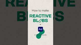 How to animate merging Liquid Blobs in #aftereffects