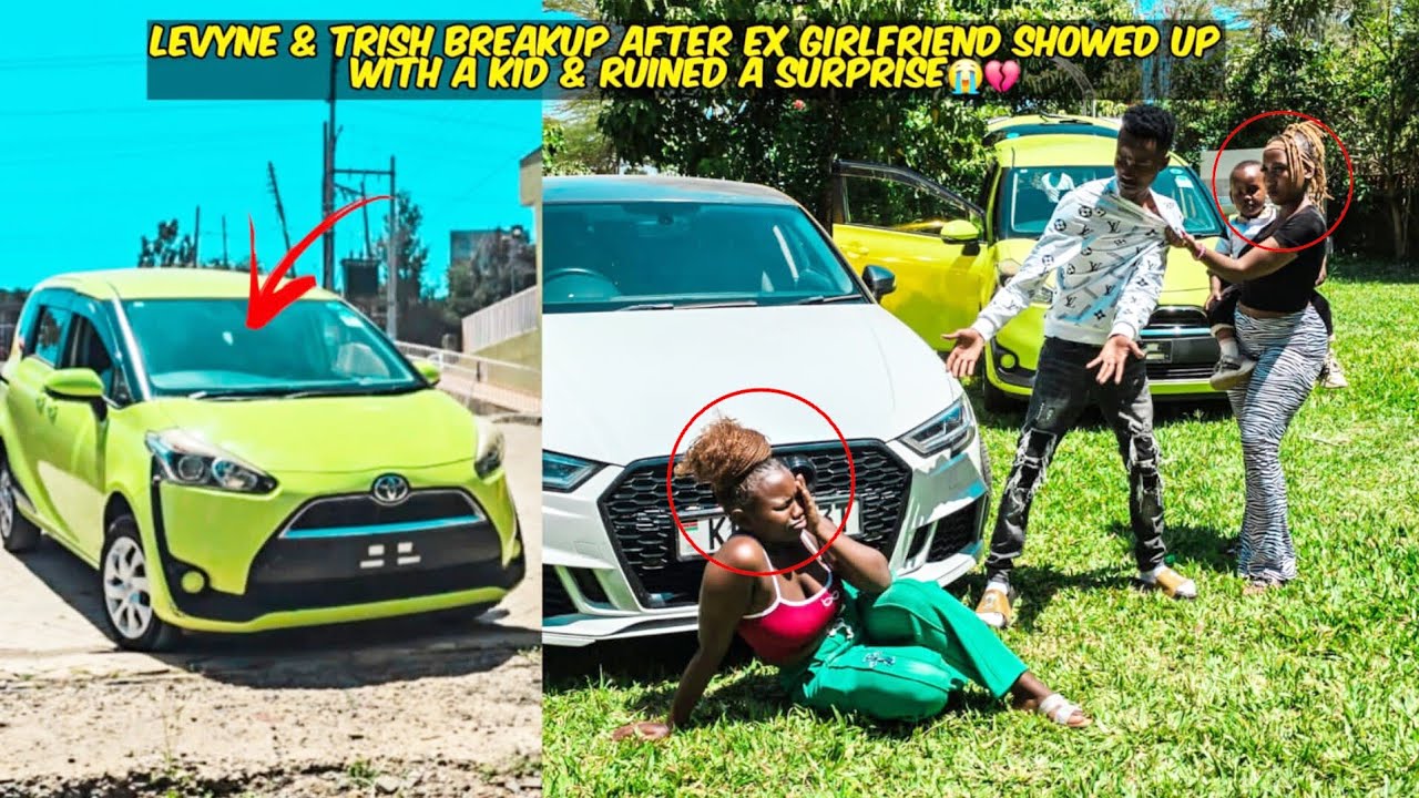 Drama😭🙆 Levyne Car🚖 Surprise to Trish Gone Wrong as Ex Girlfriend showed up with a Baby! God why😭😭💔