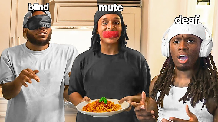Blind Deaf and Mute Cooking Challenge W/Kai Cenat and Agent00