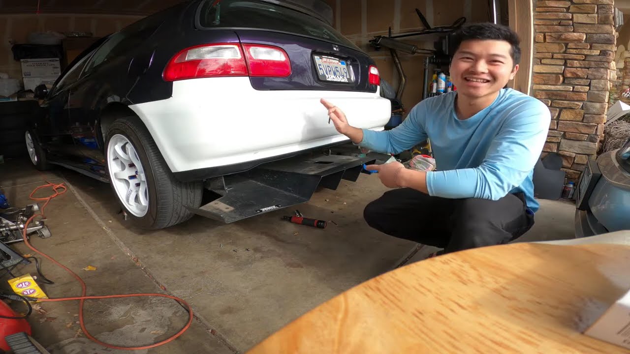 First wrap ever 1993 Eg hatchback.  