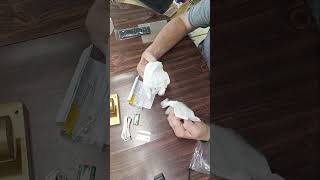 518 Solid Gold Wall Sconce Assembly in 60 Seconds #DIY #installation