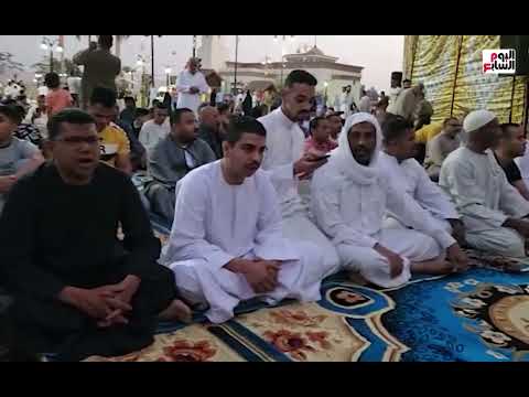 تكبيرات عيد الفطر المبارك فى ميدان أبو الحجاج الأقصرى
