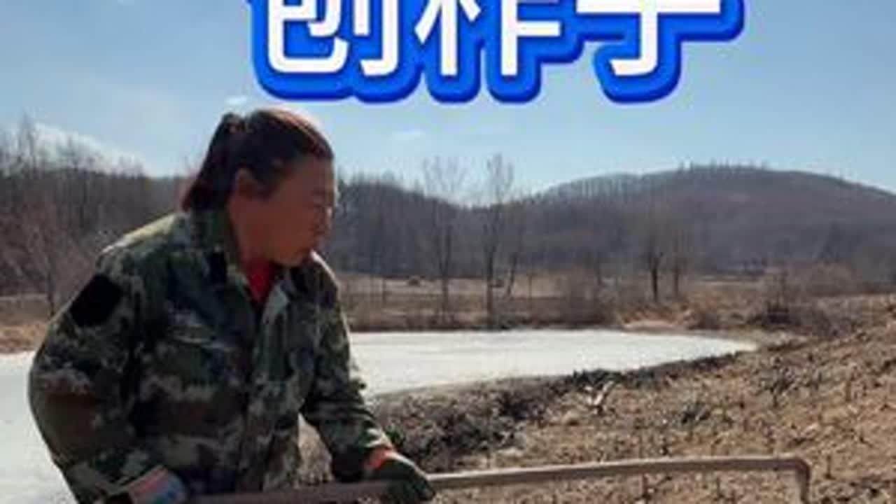 #春耕进行时  刨柞子 炸实蛋 #真实农村生活 #我的乡村生活