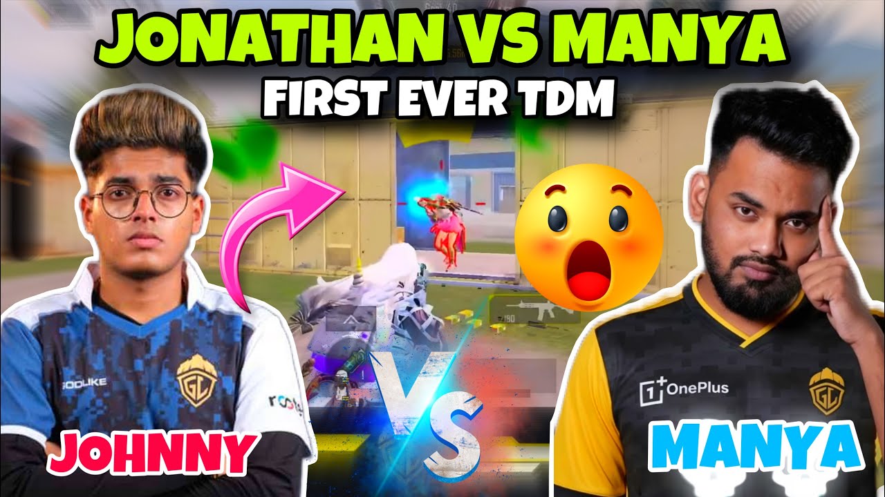 🤯 Jonathan vs Manya 1v1 TDM 🔥 First time ever - Ft. kronten & Zgod ...
