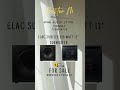 Elac SUB1225 350W 12" Subwoofer  / #subwoofer #music #woofer #elac #misterm #homeaudio #hometheater