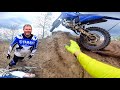 Sketchy hill fails helping strangers making friends  a day on a dirt bike
