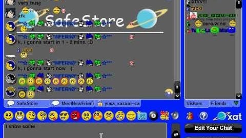 Xat glitch: Coloring details without having any color on a xat chatbox (subscribers only)