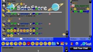Xat glitch: Coloring details without having any color on a xat chatbox (subscribers only)