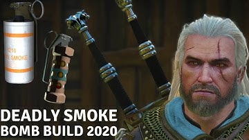 THE WITCHER 3 BOMB BUILD 2022 (DEADLY SMOKE)