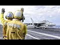Aircraft Carrier Fighter Jets Landing • Flight Deck View Aircraft Carrier Fighter Jets Landing • Flight Deck View
