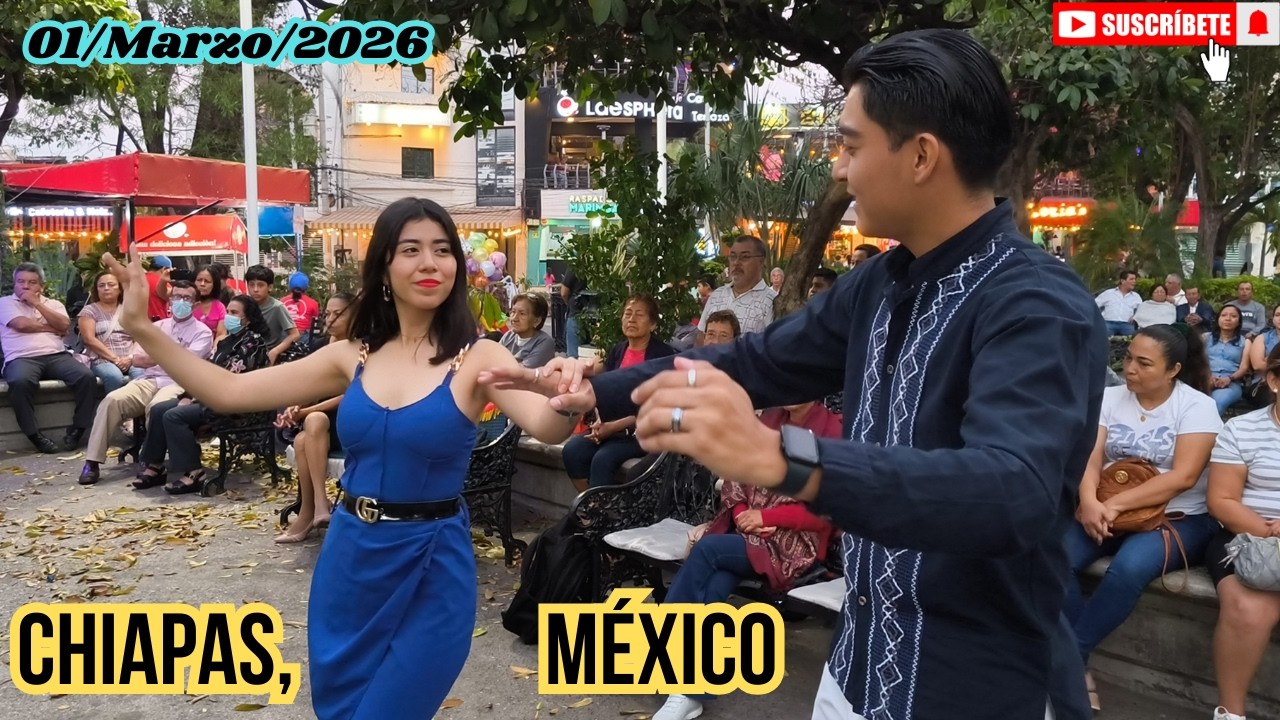 DANZÓN, DOMINGO 01/MARZO/2026, Parque de la Marimba, Tuxtla Gutiérrez, Chiapas #danzon #parati