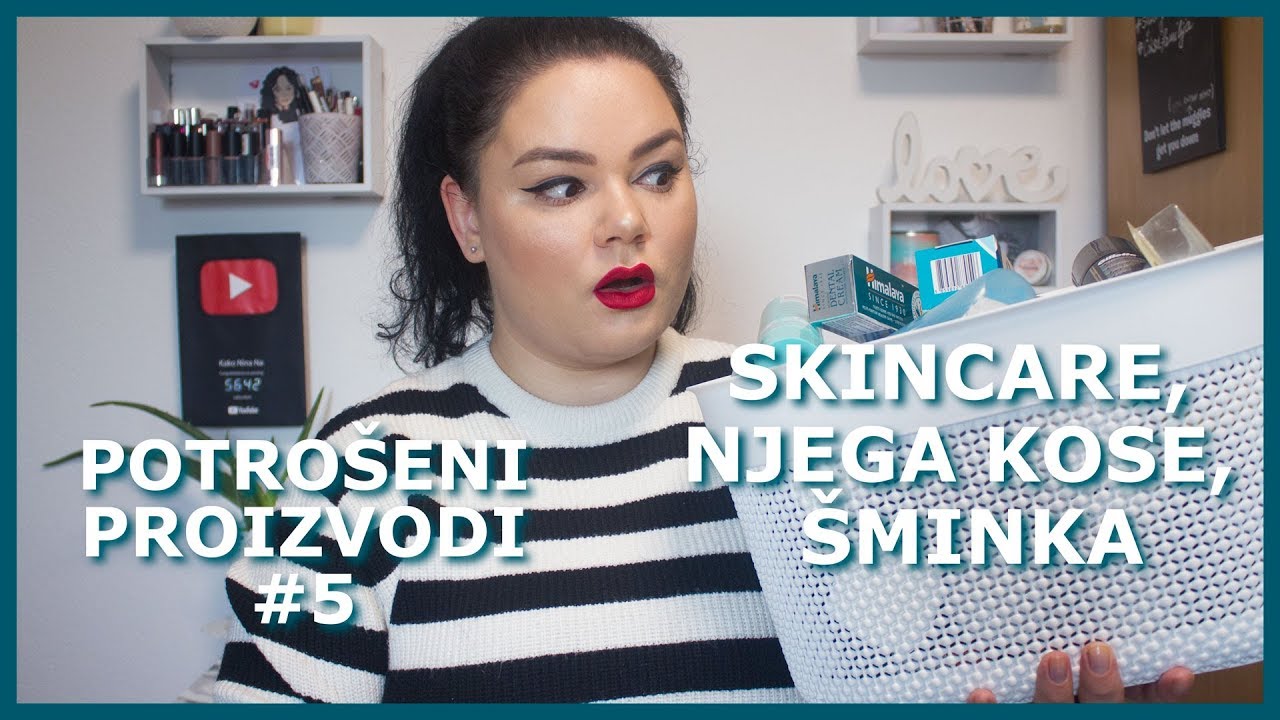 Potrošeni proizvodi #5 | Njega kože, kose, šminka