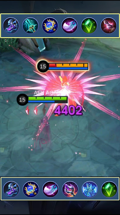 AAMON BUILD COMPARISON #mlbb #shorts #aamon