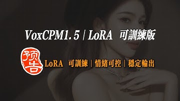 VoxCPM 1.5 更新解析｜支持 LoRA 训练的语音克隆项目｜优势与实战讲解