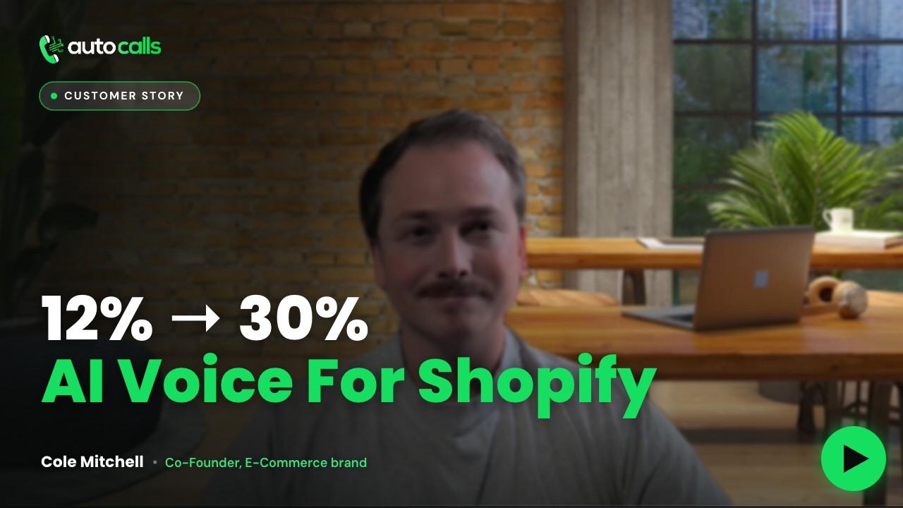 Autocalls Review: All-In-One AI Voice For Shopify