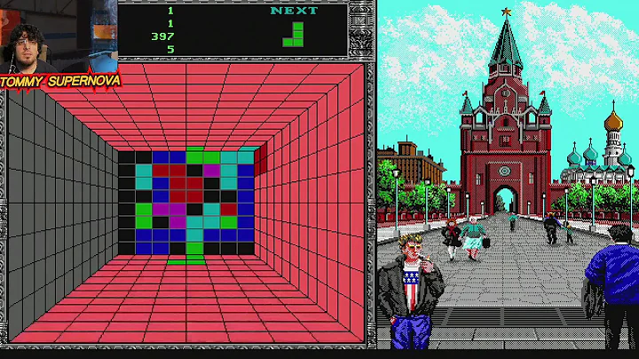 Welltris is Official Superior Soviet Russia Tetris Sequel Sun and Donedays With Tommy Supernova