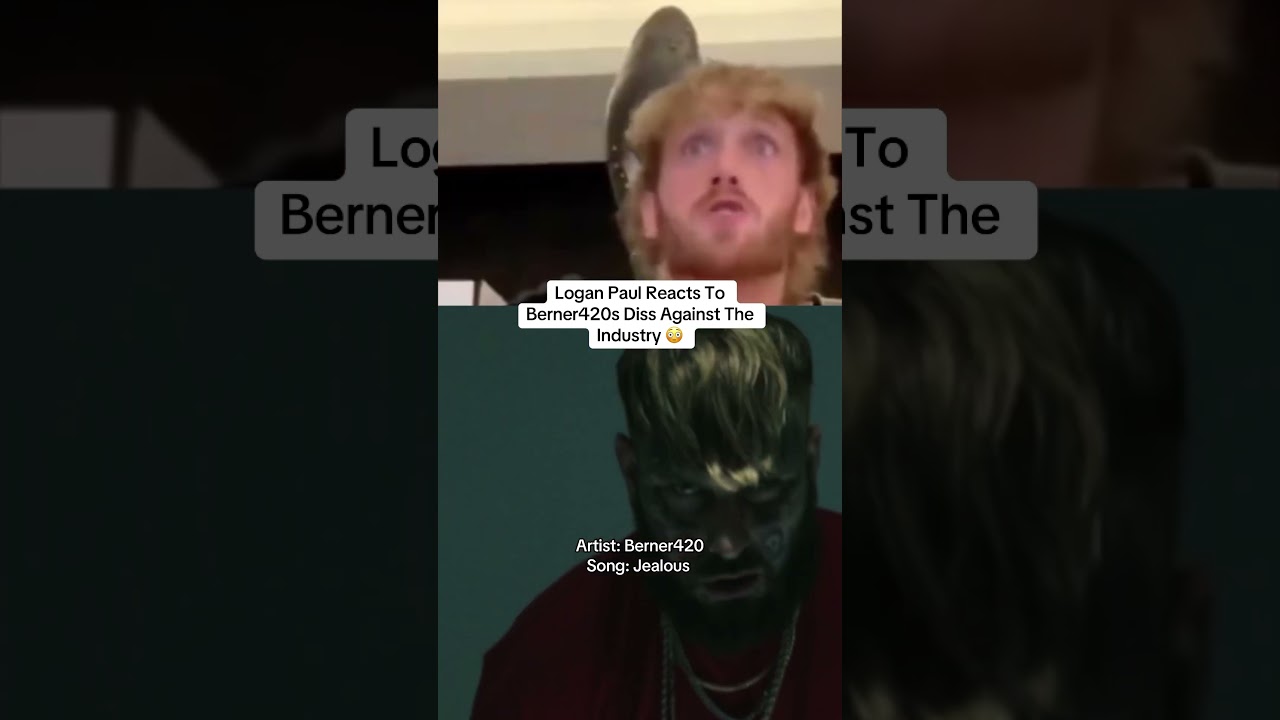 Logan Paul Reacts To Berner420s Diss Against The Industry! 