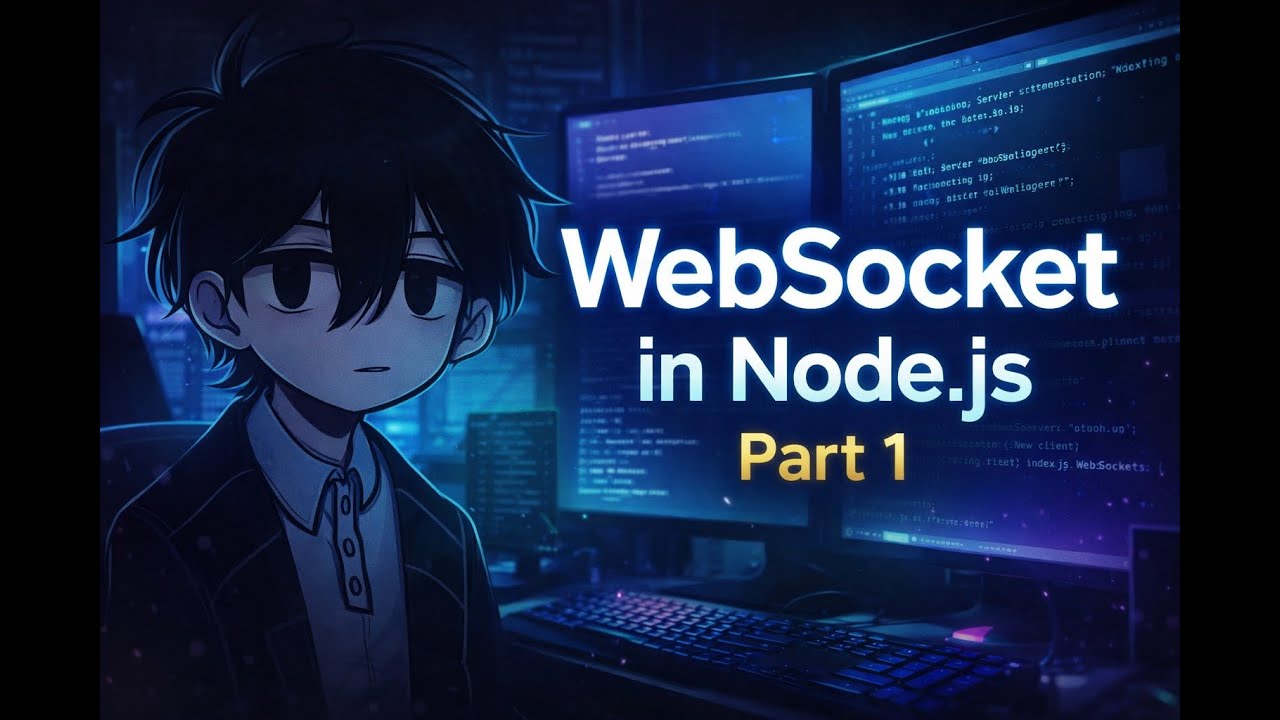 Creating native websocket server in Nodejs | Part 1 - YouTube