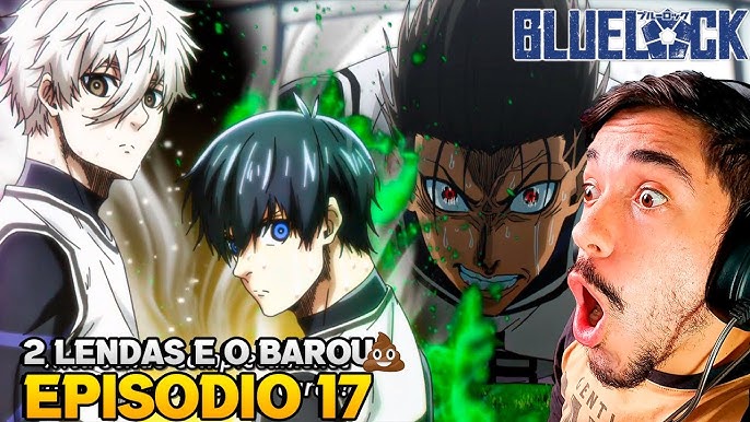 ISAGI, NAGI E BAROU VS CHIGIRI, KUNIGAMI E REO - React Blue Lock