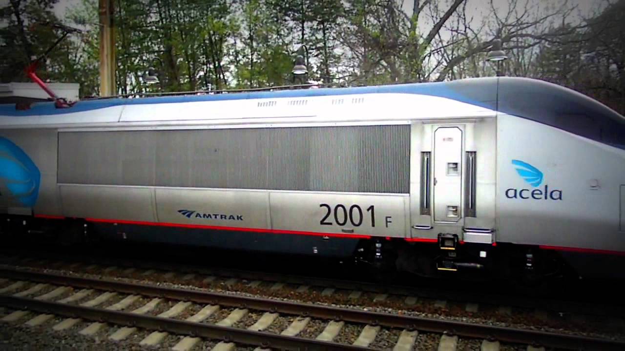 Amtrak Acela Express Washington D C Bound Train Bwi Airport