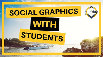 How to create good looking images with students. Design with Students made EASY! Adobe Spark Post