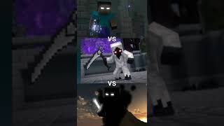 Herobrine vs Entity vs Null video #viral #video #viralvideo