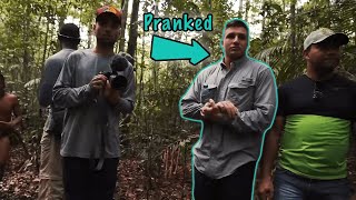 SteveWillDoIt gets pranked in the Middle of the Amazon Rainforest