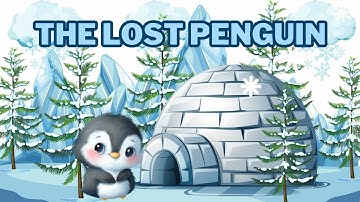 THE LOST PENGUIN🐧🤍 | Moral stories for kids | Bedtime stories | Stories for children | Winter story