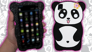 ♥ Tutorial: Funda para Móvil de Panda KAWAII DIY ♥