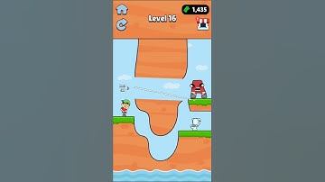 Slice to save level 16 #shortfeed#gaming #viralreels #gameplay #viralshort