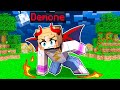 MINECRAFT ma PUOI TRASFORMARTI IN UN DEMONE