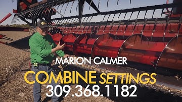 Cross Auger Adjustments for a Successful Soybean Harvest with Auger Fed Bean Head