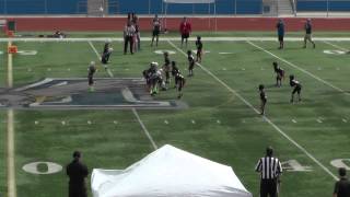 20141101 (G8) - Nighthawks vs Wolverines Black (Flag) 5 of 53. Off: Run R, Rowyn. 2D. Flag on DEL 1D