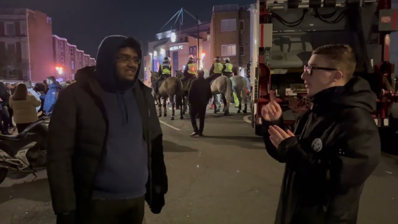 IF WE WIN THE TITLE, IT'S EMBARRASSING FOR THE BIG SIX - CHELSEA 5-1 SHAMROCK ROVERS FAN CAM 1