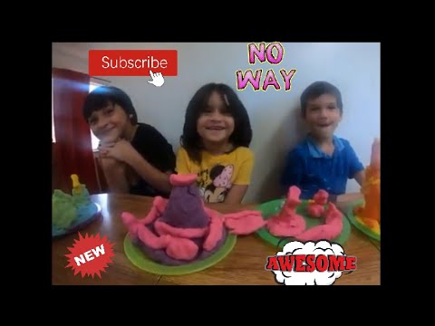 DIY MAKING PLAY DOUGH AND MYSTERY BUCKET DUMPED ON LOSERS OF CHALLENGE
