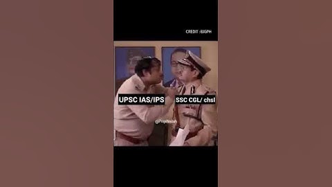 UPSC Vs SSC 😂 #shorts #upsc