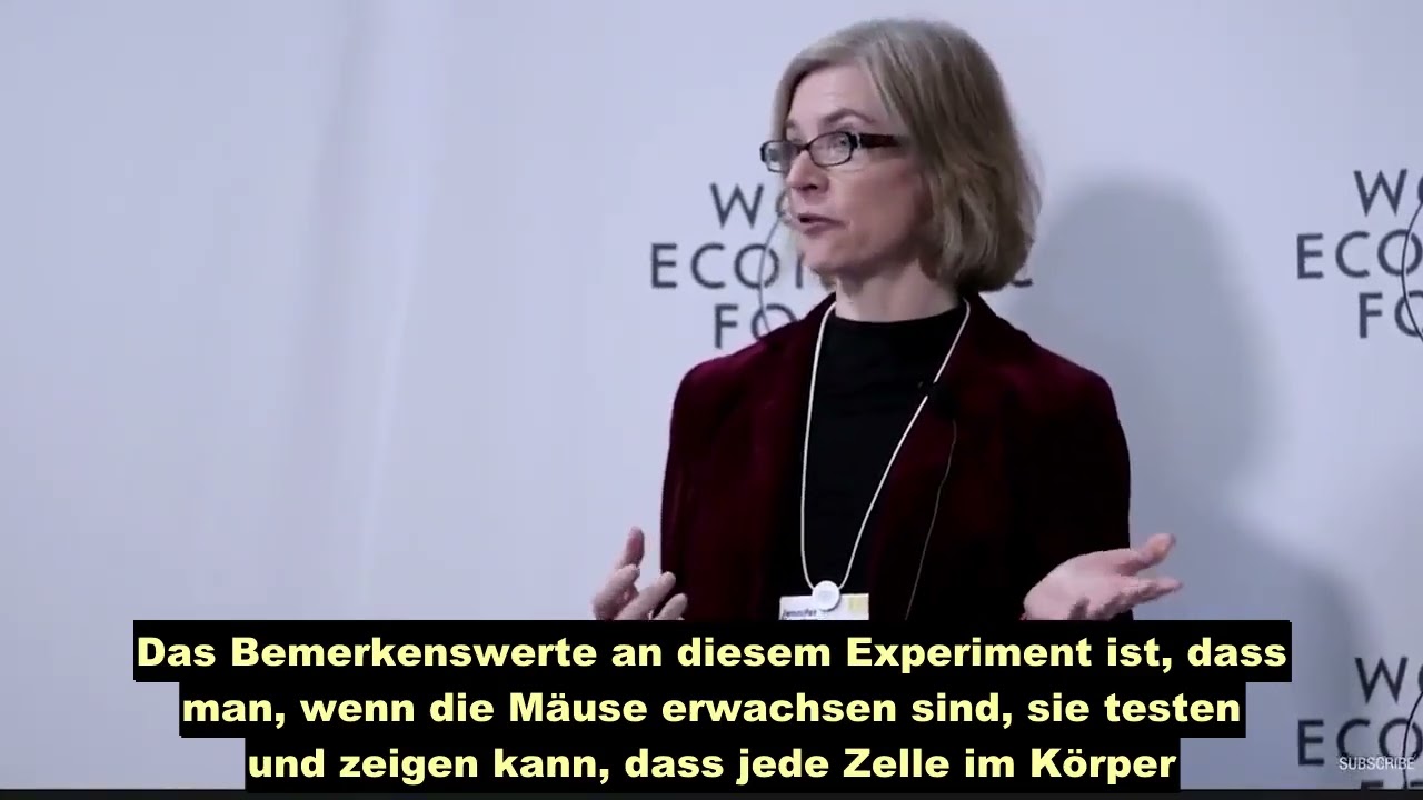 Schock-Video vom WEF 2015: mRNA soll DNA dauerhaft verändern? - #wirvergessennicht