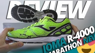 Joma R - 4000 Marathon New: ¿zapatilla de entrenamiento o mixta? - YouTube